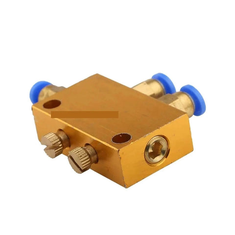 Built To Last Adjustable Oil Distribution Valve For Centralized Lubrication Systems, 2 To 6 Way Piston Distributor With 4mm Orifice