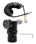 Adjustable Paintball CO2 Regulator For HPA LP SLP Tanks GEN2 Micro MR Reg with hose and G1/2-14 inlet, compact design