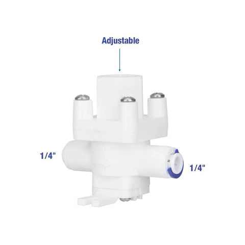 1/4 inch RO pressure reducing valve with adjustable design