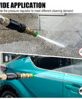 Adjustable Pressure Regulator For Pressure Washer With M22 Connector Up To 4000 PSI Dial In Exact Water Pressure for cleaning surfaces
