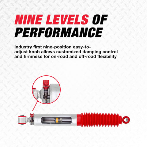 RS9000XL Adjustable Suspension Shock Absorber For Ford F150 2004 Through 2019 And Lincoln Mark LT with damping control