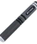 Black adjustable 0 to 14mm hole puncher reamer for RC car body shells and aircraft models, stainless steel, durable with sleeve.