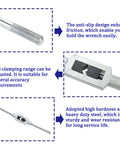 Beefy Adjustable Tap Wrench For M6 To M20 Fits One Quarter Inch To Three Quarter Inch Taps Steel Hand Tool showing key features