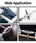 Adjustable Tap Wrench Handle For M1-M12 And W1/16-1/2 Reamers Go-To Heavy Duty Metalworking Tapping Tool in use settings