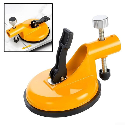 Adjustable vacuum suction cups for seam joining and leveling with 118mm cup pro grade stainless steel pull rod and knob