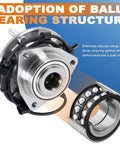 Front Wheel Hub Bearing Assembly With ABS Sensor For 2002 2009 Chevy Trailblazer 2003 2006 SSR 2002 2009 GMC Envoy