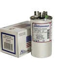 Heavy Duty Capacitor Five Mfd At 440 Volt Dual Radial Lead Replacement For RTS M5 Motor Run And Start Cap with packaging