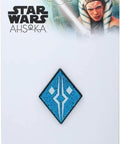 Star Wars Ahsoka Logo Enamel Glitter Pin Official Collectible Metal Pin With Durable Enamel Inlay May The Force Be With You Design