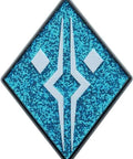 Star Wars Ahsoka Logo Enamel Glitter Pin Official Collectible Metal Pin With Durable Enamel Inlay May The Force Be With You Design