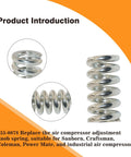 Air Compressor Adjustment Knob Spring Replacement For Sanborn Craftsman Coleman Power Mate And Industrial Air Compressors