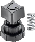 Air Regulator Knob Replacement 1370001 For Sanborn Craftsman Coleman And More Plastic Dial Style Fits 0550005 Spring