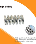 Air Compressor Adjustment Knob Spring Replacement For Sanborn Craftsman Coleman Power Mate And Industrial Air Compressors Replaces 0550005 0550078 1370001 1050004 Easy Fit And Reliable Performance - close-up of metal replacement spring