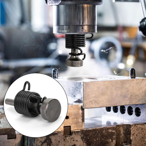 Smoothing Air Hammer Bits Set, 4 Piece With Spring, Pro Grade Heavy Duty Pneumatic Hammer Bit Kit, alloy steel, in use