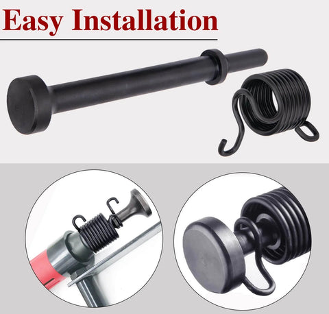 5-Piece Smoothing Air Hammer Bits Set With Extended Length Pneumatic Hammer Bit, Spring-Loaded Attachments