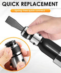 Air Hammer Quick Change Chisel Retainer Chuck Easy To Install No Fuss Quick Chuck Replacement For Air Hammers And Gas Shovels