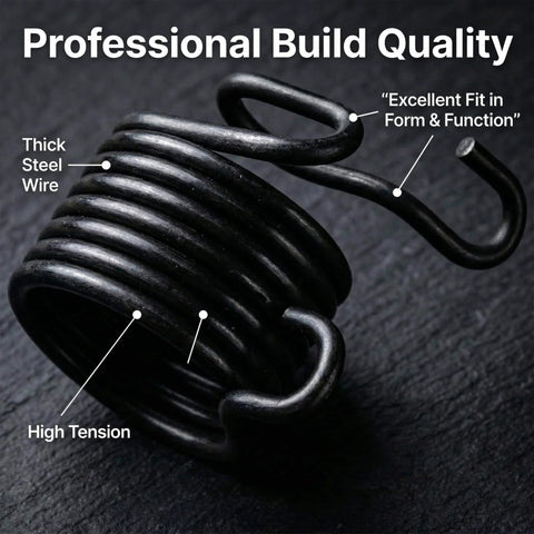 Spring Retainer For Air Hammer Chisel Gun Three Eighths Inch Replacement Part For Attachments And Bits Durable Steel Construction