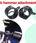 Two-pack air hammer spring set provides quick, easy replacement for compatible pneumatic hammers, steel construction, workshop use.