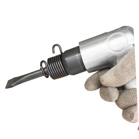 6 Pcs Air Hammer Spring Retainer Set For Pneumatic Chisels On The Job Heavy Duty Alloy Steel Air Tool Accessories For Concrete Breaking Digging And Chipping Provides Secure Grip And Consistent Tension For Efficient Energy Transfer installed on pneumatic hammer with chisel
