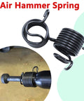 Two-pack air hammer spring set provides quick, easy replacement for compatible pneumatic hammers, showing spiral design.