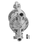 Air Operated Double Diaphragm Pump 1/2 inch Inlet/Outlet Max 115PSI Pneumatic Waste Oil Transfer Pump 16 GPM/60 LPM Replace#DP34-001 front view