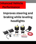 Rear Ride Rite Air Spring Kit For Silverado And Sierra 1500 2019 To 2025 Excludes 3.0 Eco Diesel In Bed Hitch available parts