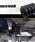 Installed Air Suspension Helper Spring Kit 106-47 for Ford E-150 E-250 E-350 E-450 Vans and Mercedes Sprinter 2500 3500