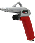 Air blow gun from 44 Piece Pro Grade Air Tool Accessory Kit With Heavy Duty Impact Wrench Air Ratchet Die Grinder Blow Gun