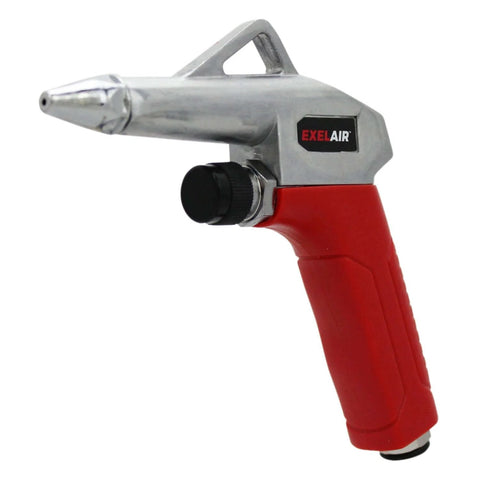 Air blow gun from 44 Piece Pro Grade Air Tool Accessory Kit With Heavy Duty Impact Wrench Air Ratchet Die Grinder Blow Gun