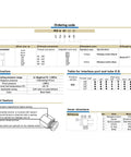 Product specification chart for 1/4 Inch Air Tube Fittings Set Pro Grade Featuring 1/8 NPT Female Push To Connect Quick Connect Air Hose Fittings 5 Pack For Air Tools And Pneumatic Lines 0 To 150 Psi Working Pressure Water Compatible No Freezing