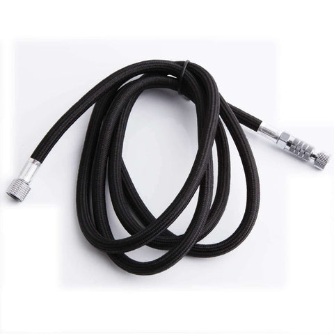 Three Meter Airbrush Hose BD-30 With Quick Disconnect And Standard One Eighth Fittings On Both Ends For Easy Swapping Rubber And Nylon Construction
