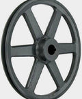 AK124 5/8" Bore OD 12.25", 1 Groove V-Belt Pulley Gear AK124-5/8" Cast Iron for 3L . 4L A - V-Belt - Buy Bearings online - Fast US Shipping