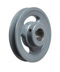 AK56 1-1/8" Sheave Pulley with 5.6" OD One Groove Pulley AK56 for V-Belts size 4L, A, AX, AK56118 (OD: 5.6" - ID : 1-1/8") - VXB Ball Bearings