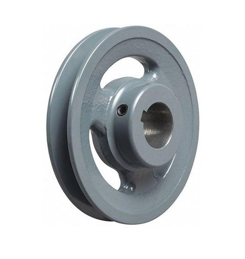 AK56-1" Sheave Pulley with 5.6" OD One Groove Pulley AK56 for V-Belts size 4L, A, AX, AK561 (OD5.6" - ID : 1") - VXB Ball Bearings