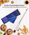 Home distiller alcohol hydrometer kit with scale conversion chart for precise spirit proofing.