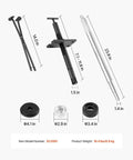 Alpha Bravo Gimbal Bearing Alignment Puller Set With Bellows Expander Tools For Outdrives Pro Grade Heavy Duty Steel