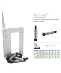 Beefy Heavy Duty Alloy Steel Shoulder Bolts Five Sixteenths By One And One Half Inch Hex Socket With One Quarter Twenty Threads Black Oxidized Finish