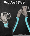 Alloy Steel Car Clip Pliers And Auto Disassembly Tools For Quick Clip Removal, Snap Pliers with dimensions shown