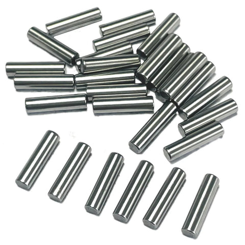 Thirty Piece Go To Dowel Pins Set For Wood Shelves And Bunk Beds One Eighth Inch By One Half Inch Alloy Steel Ground To Precision Tolerances