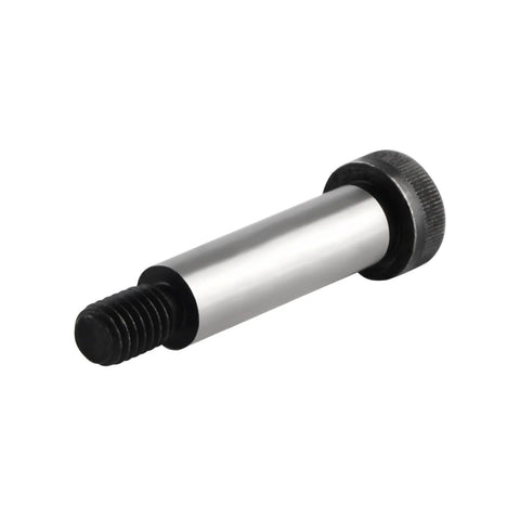 Hex socket head screw from Six Piece Beefy Heavy Duty Alloy Steel Shoulder Bolt Set One Quarter Inch Shoulder Diameter And Three Quarter Inch Shoulder Length With Three Sixteenths Twenty Four UNC Thread Hex Socket Head Screws For Machinery, Automotive, Furniture, And DIY Projects.