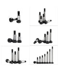 SCXCLY 10pcs alloy steel shoulder bolts, black oxide finish, Ф5/16×1-1/2 (1/4-20), Amazon brand, multiple views
