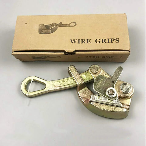 Alloy Steel Multifunctional Cable And Wire Rope Pulling Tool For Heavy Duty Gripping 0.5 To 2 Ton With Box Packaging