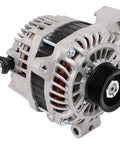 Front view of Beefy 110 Amp 12V Alternator for Subaru Impreza 2012 2014 and XV Crosstrek 2013 2014 with OE 11631N 11631 A2TL0291 A2TL0291A 23700-AA720 Replacement Part