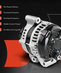 Side view of Alternator Replacement for Chrysler 200 2011 2014 and Town and Country 2011 2016 Dodge Avenger 2011 2014 Grand Caravan 2011 2020