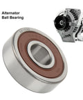 Beefy Heavy Duty 6303 2RS Ball Bearing With Aluminum Alloy Construction For Maximum Durability And Low Friction Premium Replacement Bearing For Automotive Generators And Electrical Systems, shown with alternator.