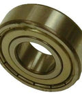 Drive End Alternator Bearing OEM Replacement For Subaru DL 1973 1974 PC-454893 shown in metal finish, side view