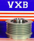 F-567535 Alternator Clutch Pulley Hyundai Santa Fe Sport L4 2.4L 13-14, close-up view with VXB branding background