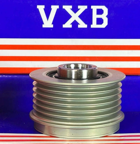 F-567535 Alternator Clutch Pulley Hyundai Santa Fe Sport L4 2.4L 13-14, close-up view with VXB branding background