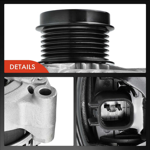 Close-up details of Alternator Replacement for Chrysler 200 2011 2014 and Town and Country 2011 2016 Dodge Avenger 2011 2014