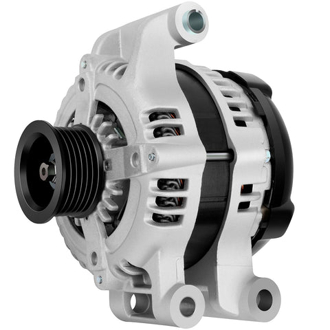 Alternator 11383 Replacement For Dodge Charger Challenger 2008 2009 2010 2.7L 3.5L 5.7L 6.1L 12V 160Amp CW 6-Groove Pulley