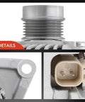 Close-up details of Reliable 160 Amp Alternator For Dodge Journey 2009 To 2020 2.4L 12V With Clockwise Rotation And 6 Groove Clutch Pulley Replacement Includes A2TX0281 11440N 04801490AA